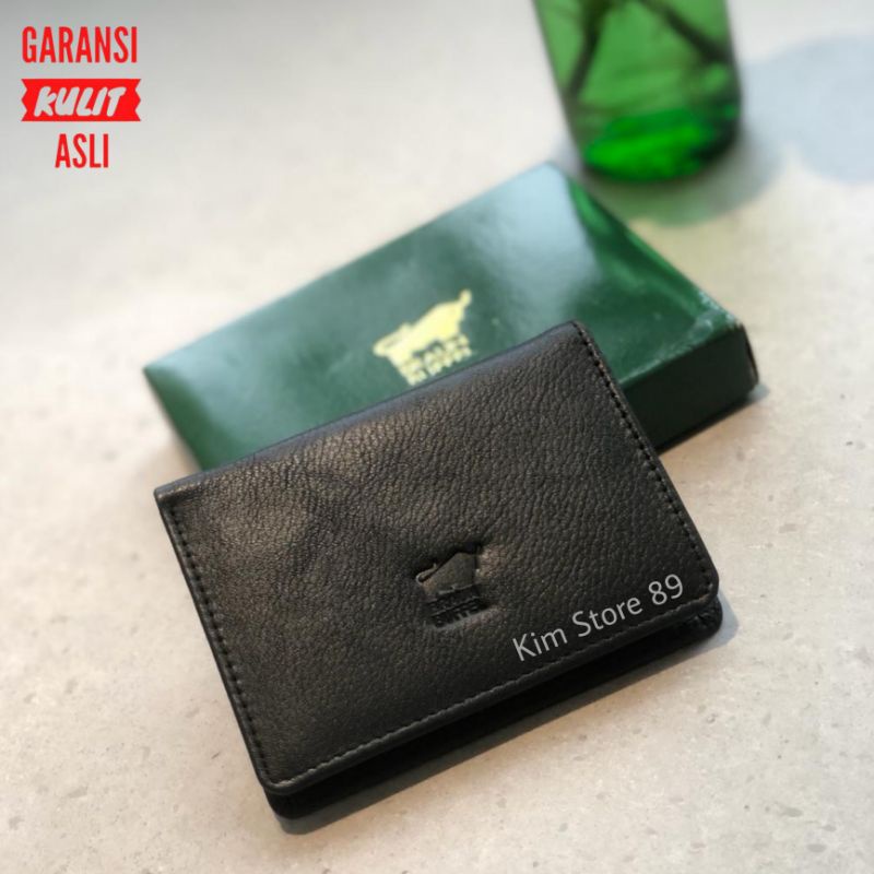 Dompet Kartu Cardholder Album Pria Wanita - Kulit Asli