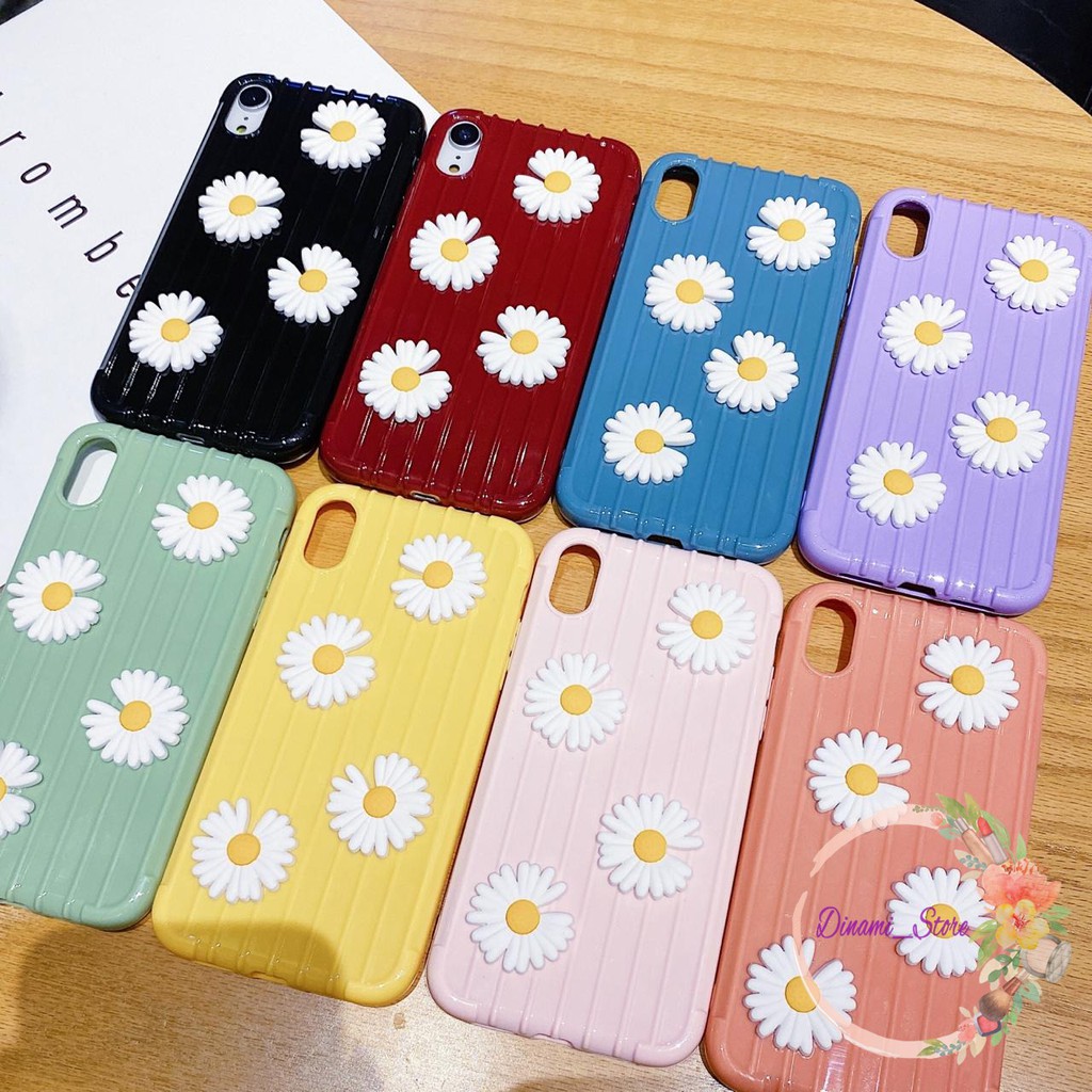 Softcase Bunga timbul Oppo A3s A1k a33 A5 A9 2020 A7 F9 A5s A31 A52 A92 A37 A53 A83 F1s Reno DST1581