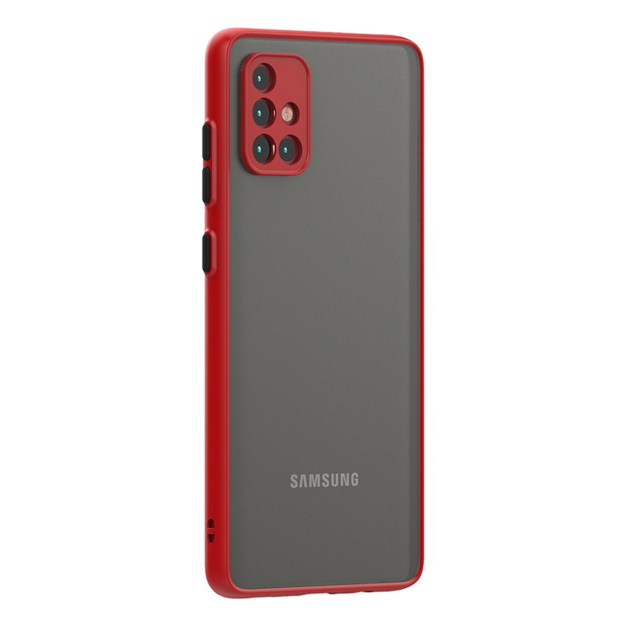 CASE MATTE SAMSUNG GALAXY A71 TRANSPARAN FUZE MACARON MY CHOICE - FA