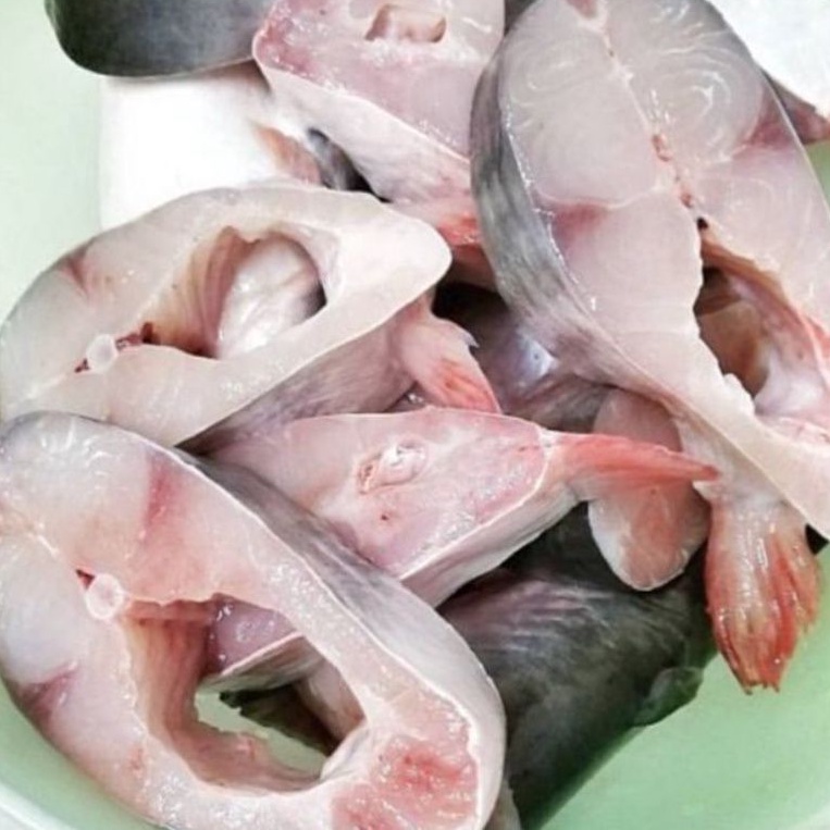 

kebun sayur badan ikan patin potong 500 gr