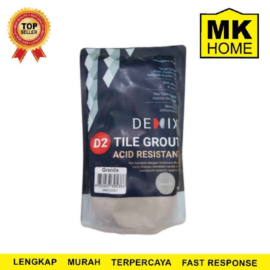 DEMIX D2 1 kg Tile Grout Acid Repellent Granite