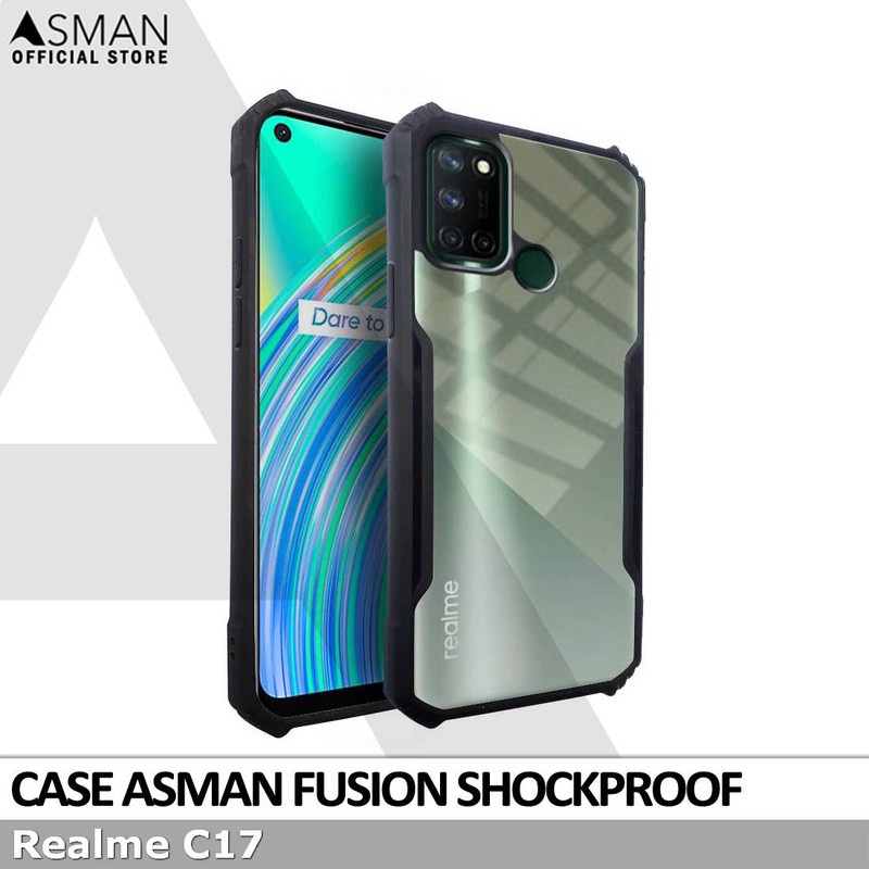 Asman Fusion Realme C17 Case Premium Amor Acrylic