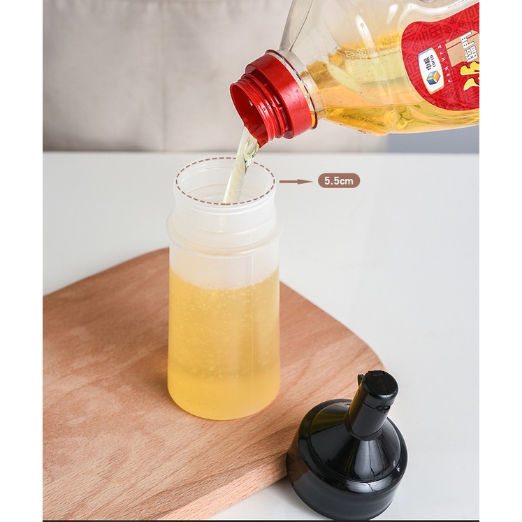 [Unggul] 250ml Botol Minyak Remas Dapur/Botol Dispenser Pencet Saus Bumbu Anti Bocor/Syrup Salad Dressing Wadah Bumbu Botol Dispenser Makanan