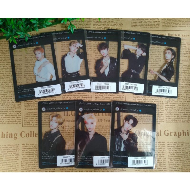 POB Sony Music Stray Kids Scars Japan