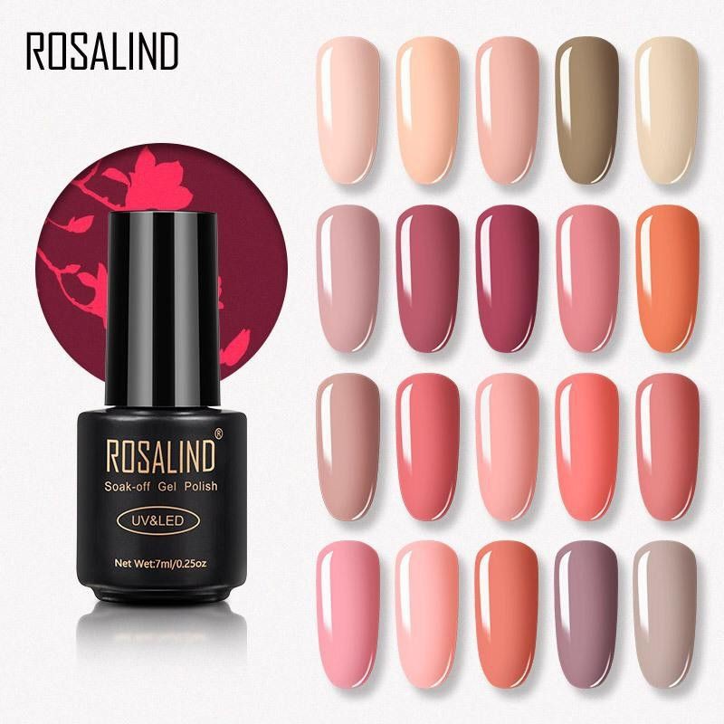 ROSALIND NUDE COLOR SERIES Gel Nail Polish UV LED / Kutek / Cat Kuku