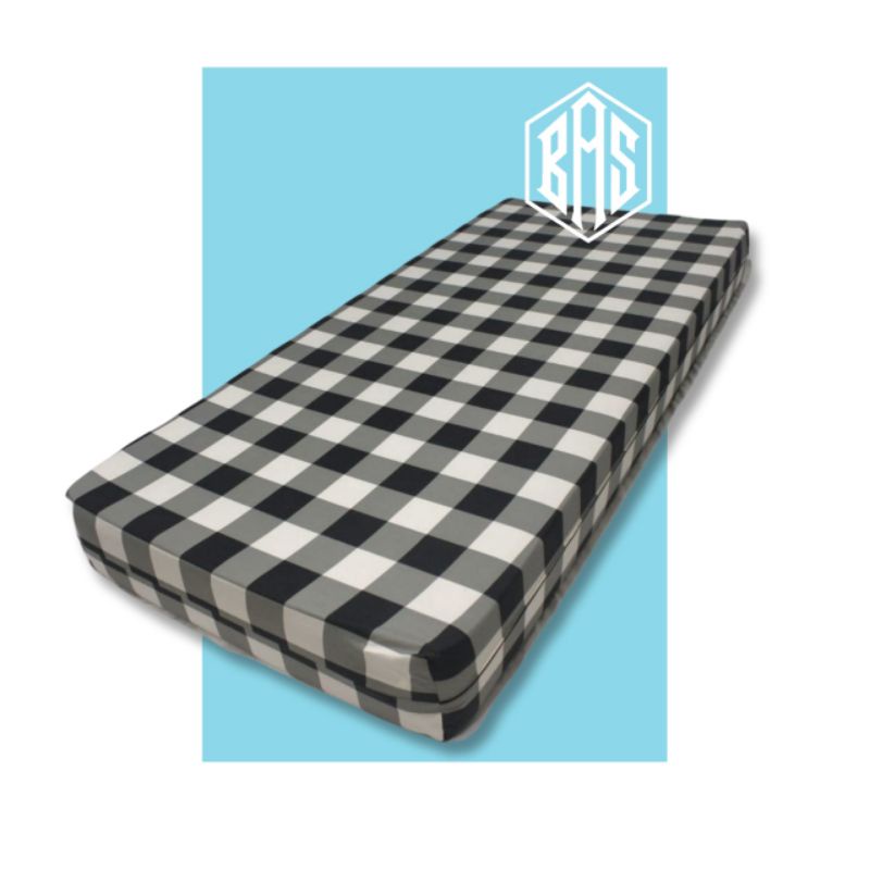 Sprei Resleting Kasur Springbed Tinggi 30Cm Resleting leter U 120x200x30 Dan 140x200x30