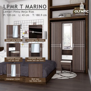 Olympic Lemari Pintu Meja Rias Dressing Table LPMR Olympic Lemari Pintu Meja Rias Dressing Table LPMR