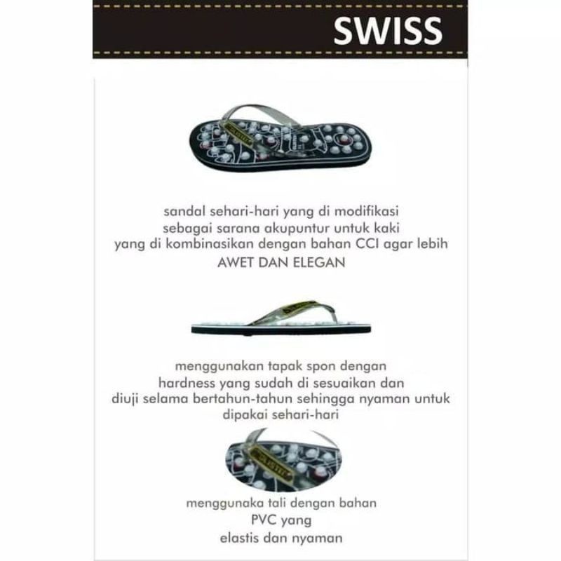 ⚡PROMO 8.8 Big Sale⚡sandal kesehatan Glisten / sendal terapi / sandal rematik/ sandal refleksi pria wanita