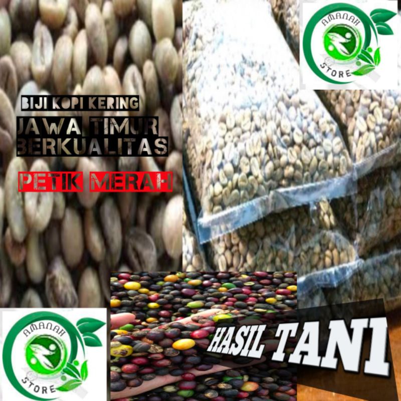 

biji kopi kering