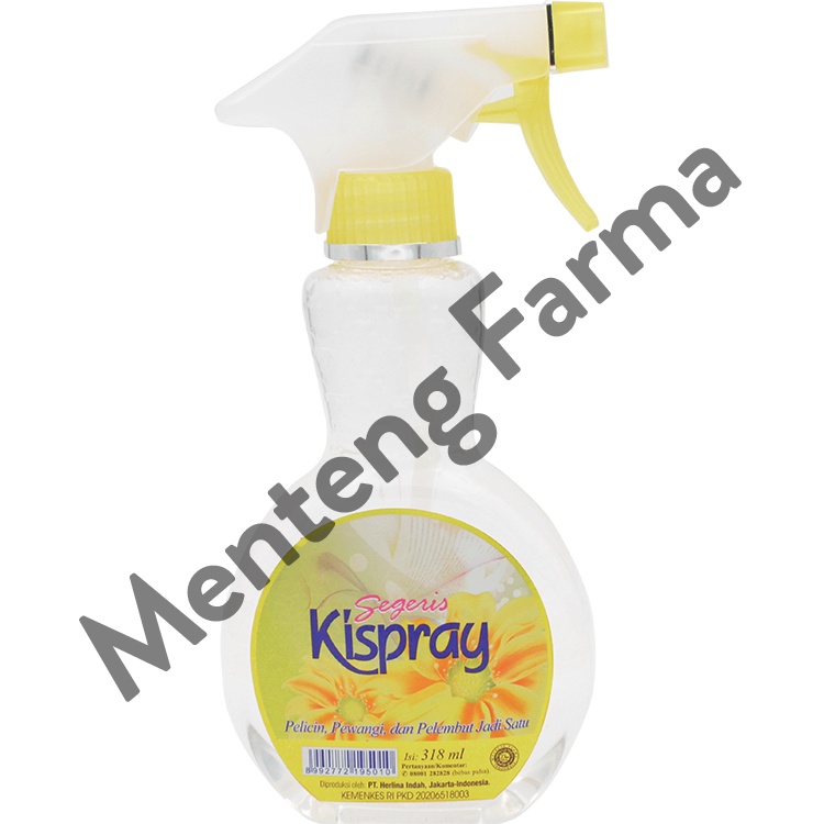 Kispray Pewangi dan Pelembut Botol Segeris 318 mL - Pewangi dan Pelembut Pakaian