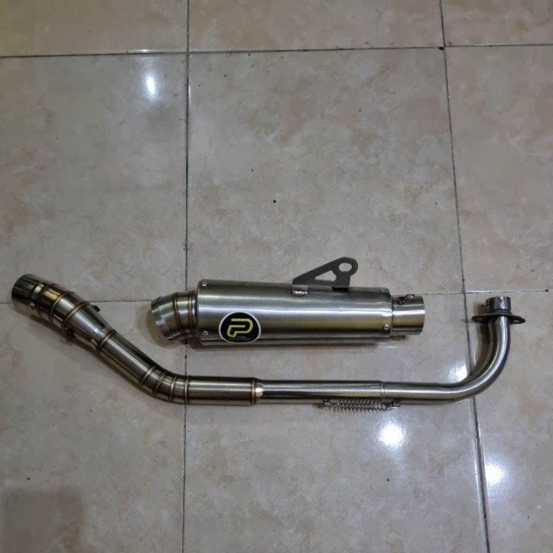 Knalpot pekajaman roadrace jentar jupiterZ vegaR shogunR supraX semua bebek inlet 50mm selencer 25cm