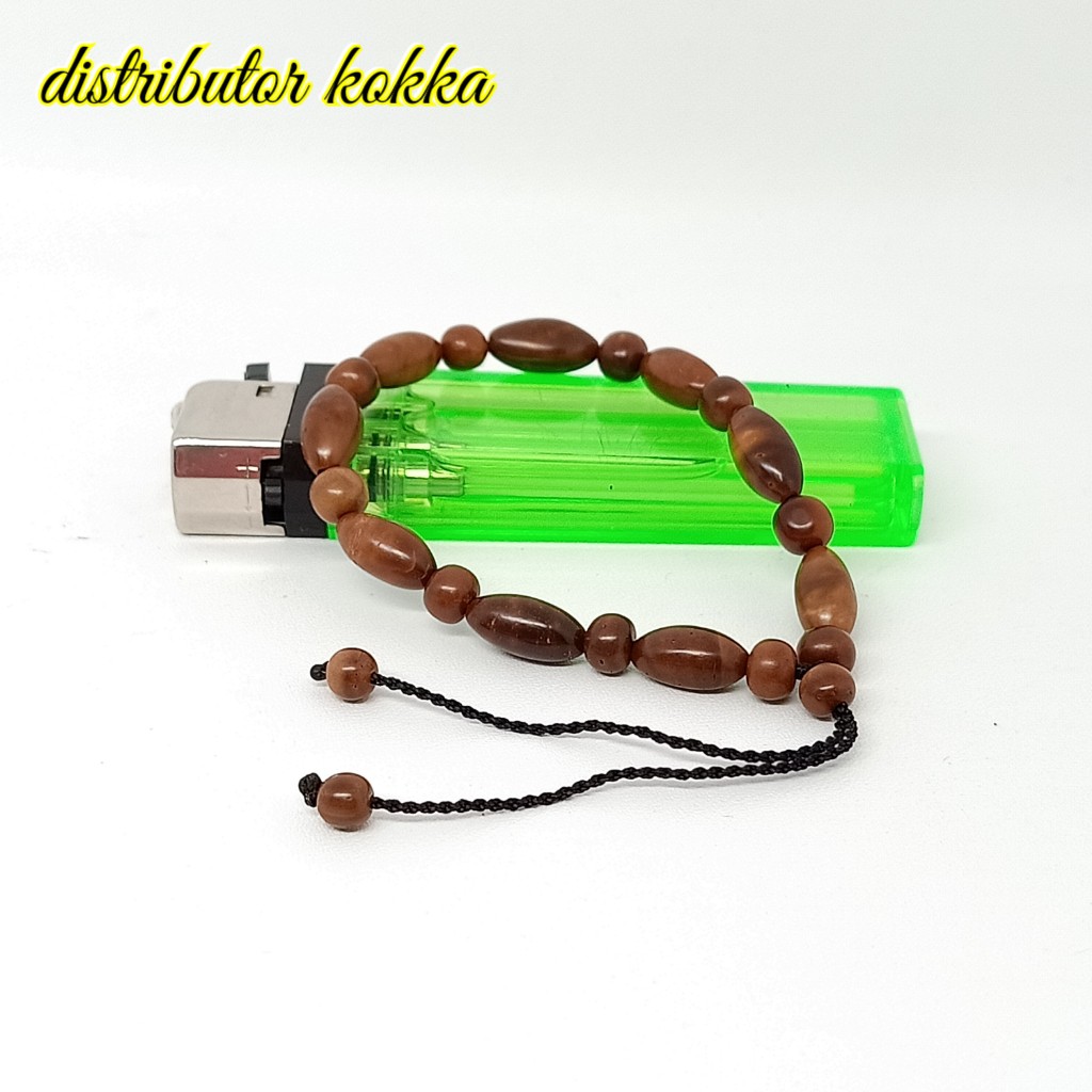 ( SUPER MURAH ) Gelang Kokka kaukah kaokah fukakah koka oval halat bulat coklat