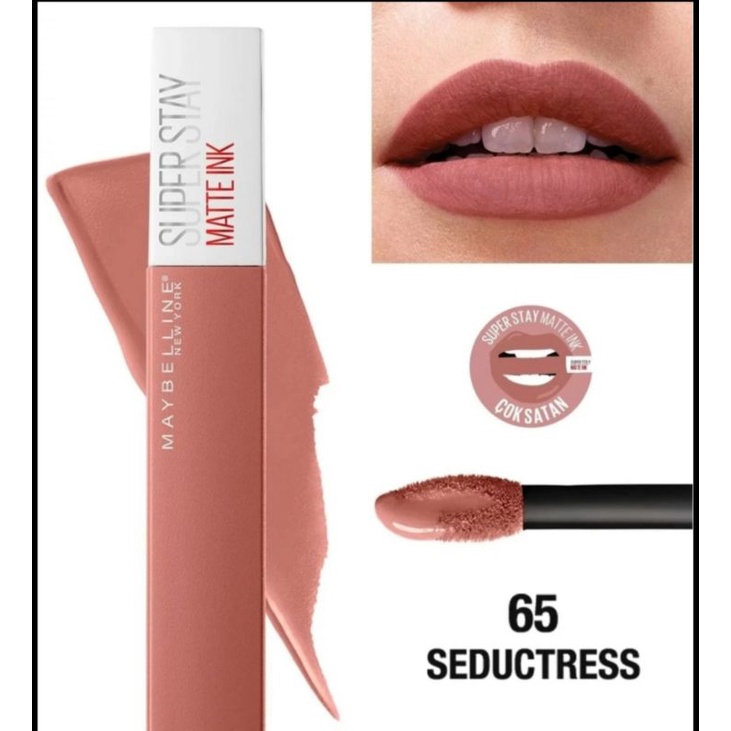 Lipstik Maybelline Superstay Matte Ink No.65