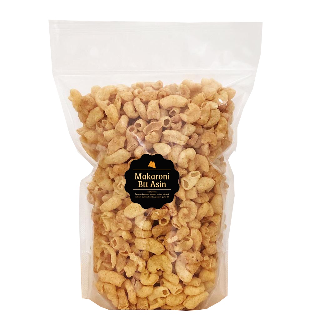 [DELISH SNACKS] Makaroni Bantet Pedas / Asin (L) 250gr / Snack Cemilan Enak Gurih / Camilan Murah