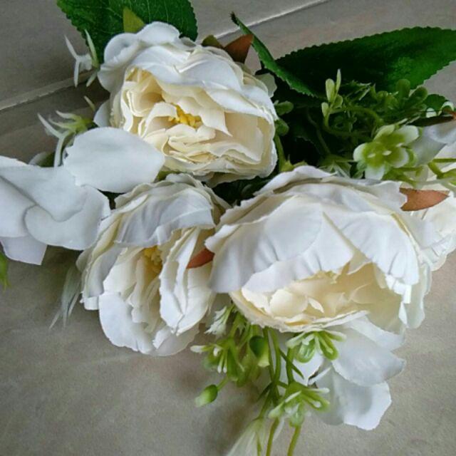 Bunga Peoni Rustic Mini /  Small Rustic Peony Bunch (b20004)