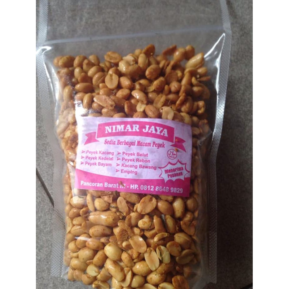 

kacang bawang original gurih dan empuk renyah skl