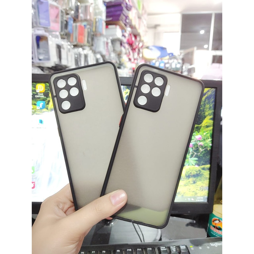 Bumper AERO CASE Oppo Reno 5F Reno5 F 6.43 Inchi Premium Hardcase My Choice List Warna Matte