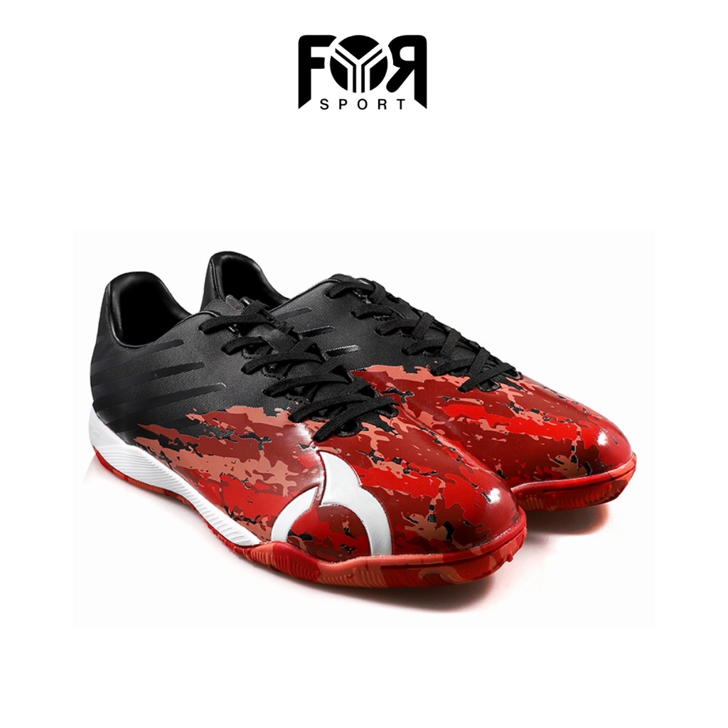 SEPATU FUTSAL ORTUSEIGHT CATALYST CHIMERA IN - ORTRED / BLACK / WHITE