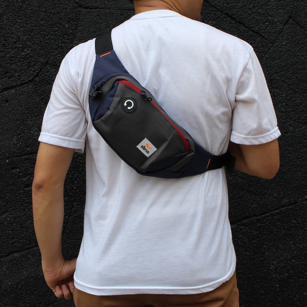 Waist Bag GC3/181 Tas Selempang Pria / Sling Bag Pria