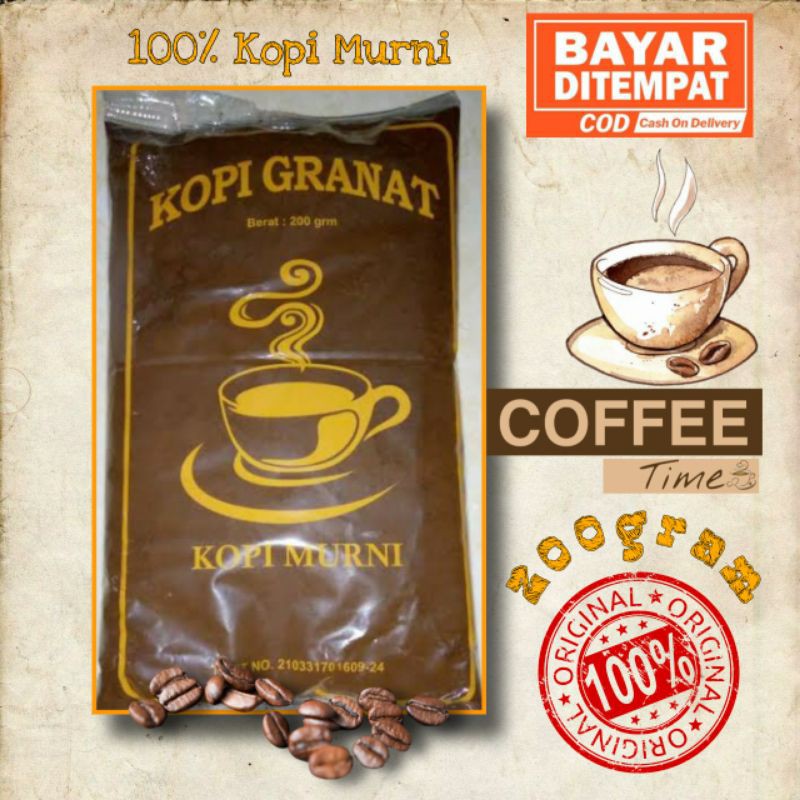 

KOPI GRANAT KHAS SARANG REMBANG JAMINAN ORIGINAL HIGH QUALITY KOPI HITAM KOPI ENAK KOPI LEMBUT