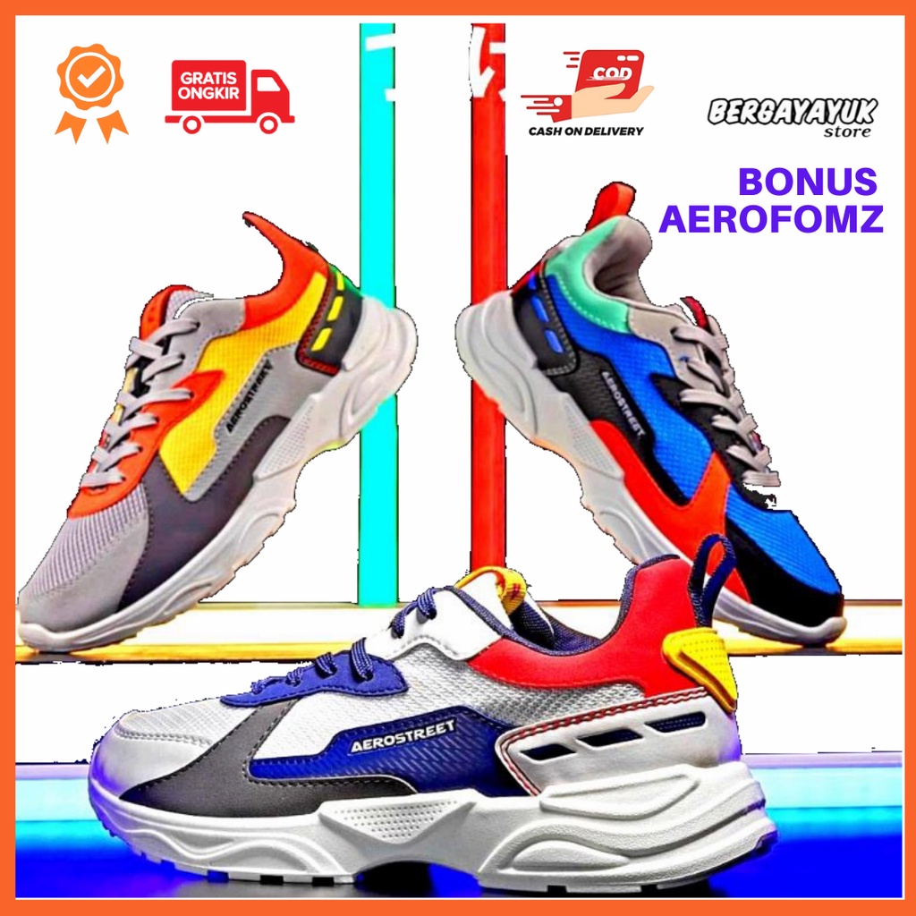 [TERMURAH] Sepatu Aerostreet Rin/Riku Series Original