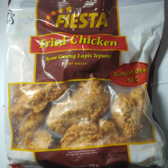 

Fiesta Fried Chicken 500 gram