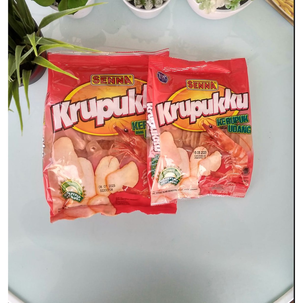 Senna Kerupuk Udang/Ikan/Kerupuk Udang Galak 250 g - 500 g