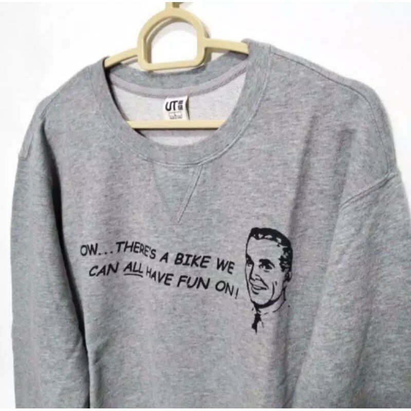 crewneck uniqlo x schwinn