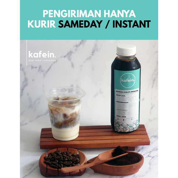 

NEW Espresso Cair Kafein / Konsentrat Kopi 500 ml - Sriwijiaya