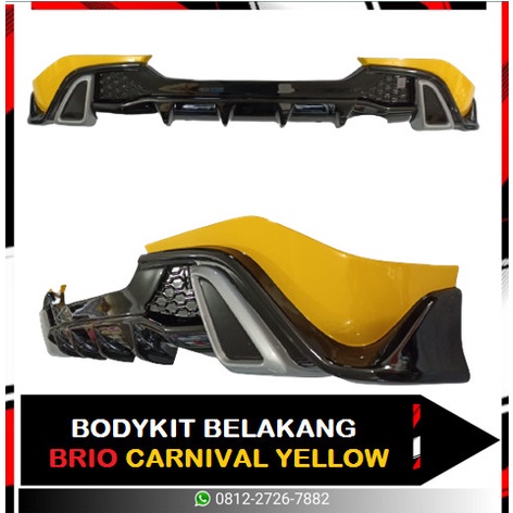 DIFFUSER | BODYKIT BELAKANG ALL NEW BRIO URBANITE