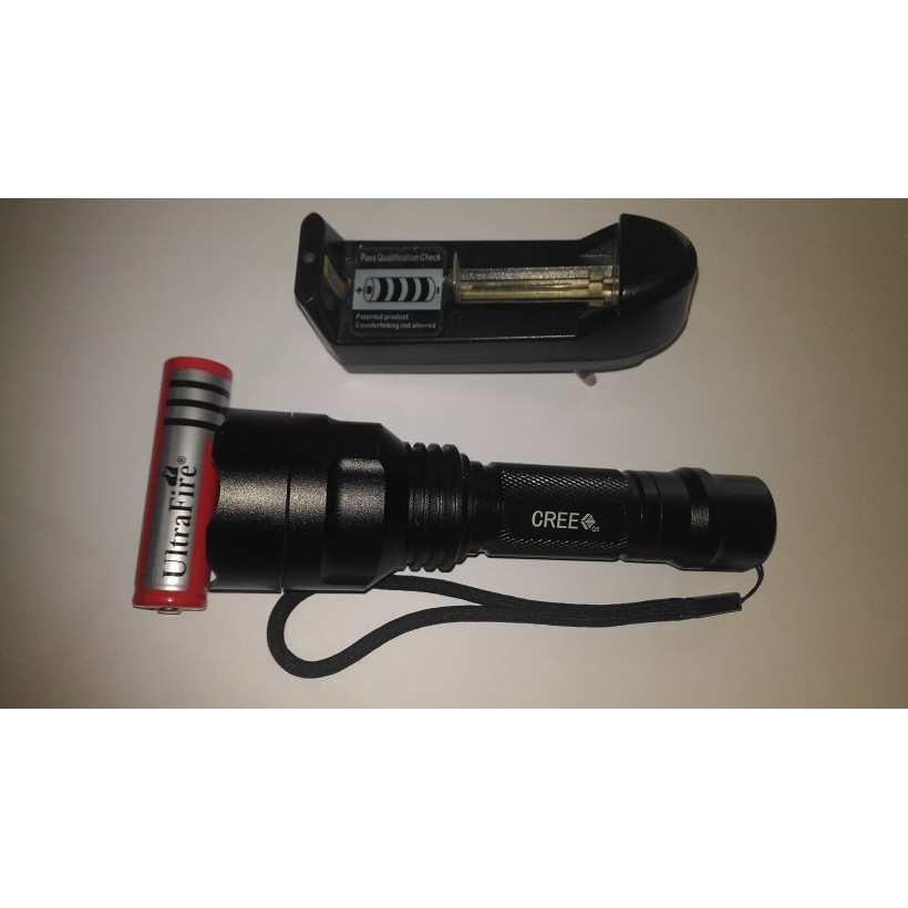 Senter LED 3800 Lumens - BESI - Termasuk batere 18650 &amp; charger