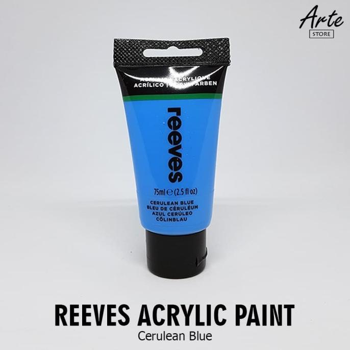 

TERMURAH Cat Acrylic Reeves Cerulean Blue 75ml/CAT AKRILIK SET/CAT AKRILIK SET 24 WARNA/CAT AKRILIK PASTEL/CAT AIR/CAT AIR LUKIS SET/CAT AIR GIOTTO/KUAS LUKIS 1 SET/KUAS LUKIS KECIL/KUAS LUKIS LENGKAP/KANVAS LUKIS/KANVAS LUKIS SKETSA/KANVAS LUKIS