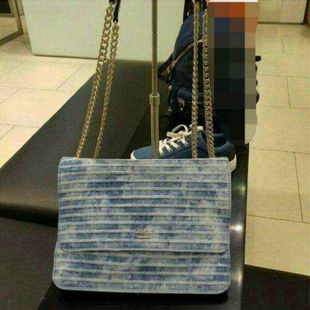 Tas Guess Jeans biru