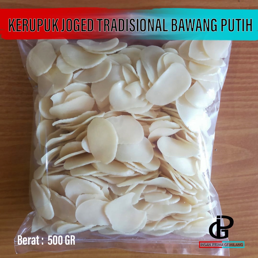 

Kerupuk Joged Tradisional Bawang Prima Putih 500gr Mentah Seblak