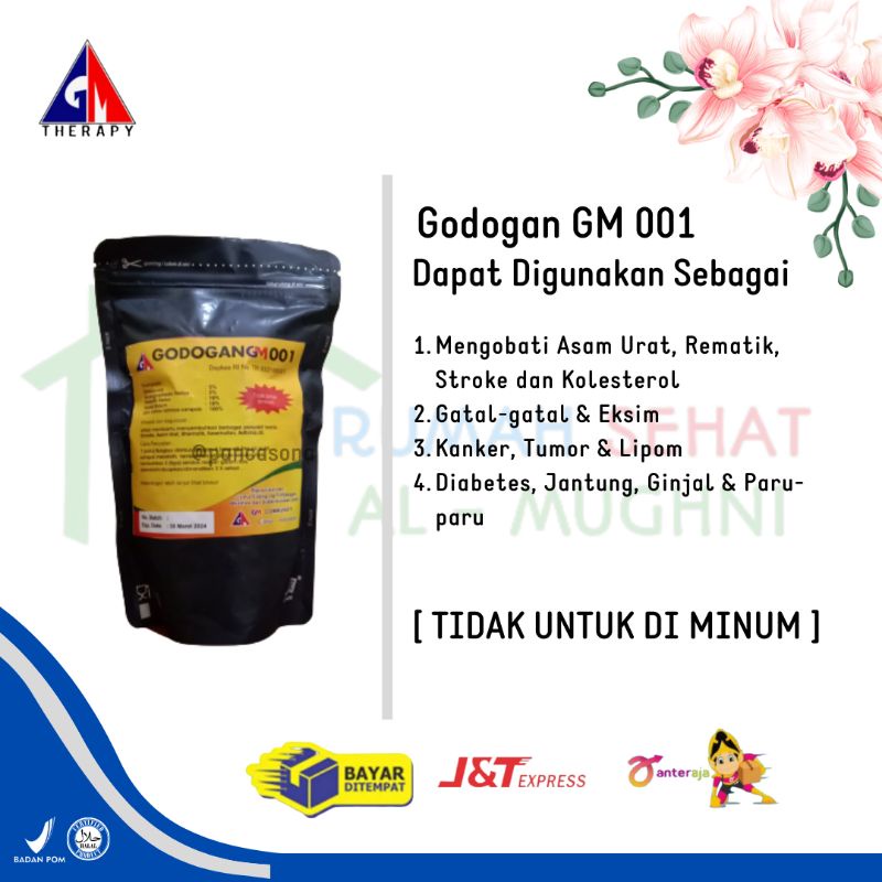 Godogan GM 001 (Rempah Alami Untuk Mengatasi Rematik, Kesemutan dan Kolesterol)