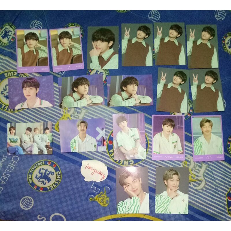 BTS SUGA RM V SOWOOZOO MINI PHOTOCARD OFFICIAL MUSTER MPC SWZ YOONGI NAMJOON UNIT JIN JIMIN SUGA J-H
