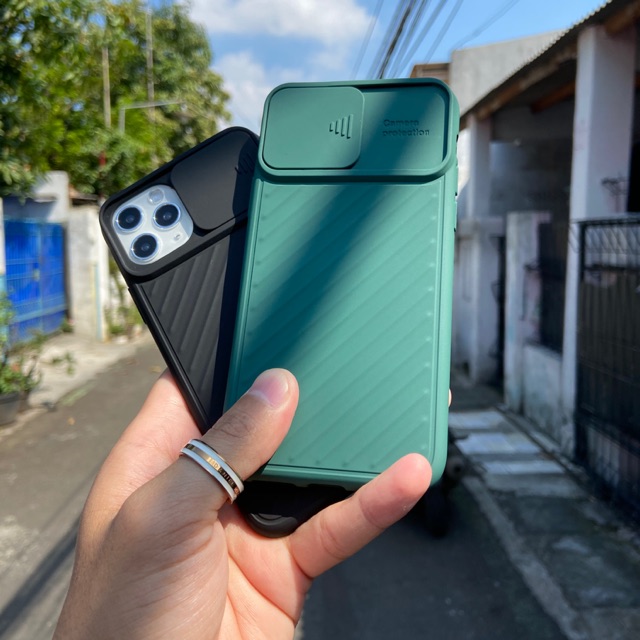 Soft Case Slide Camera Protector For Iphone