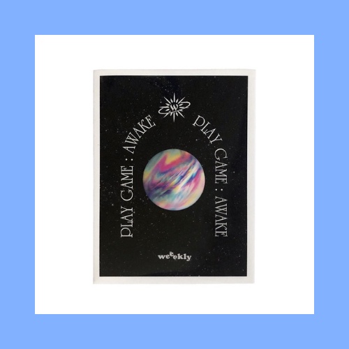 WEEEKLY PLAY GAME : AWAKE PLATFORM ALBUM VER. SINGLE ALBUM VOL. 1 OFFICIAL - WEEEKLY ALBUM OFFICIAL 