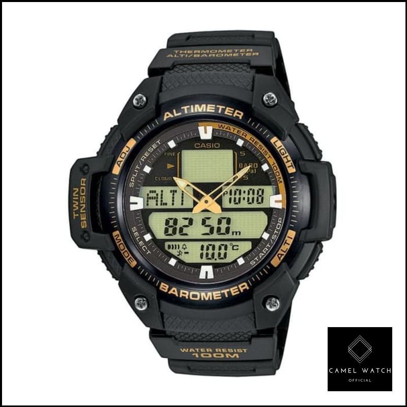 Murah Casio OUTGEAR SGW-400H-1B2VDR - Jam Tangan Pria - Hitam