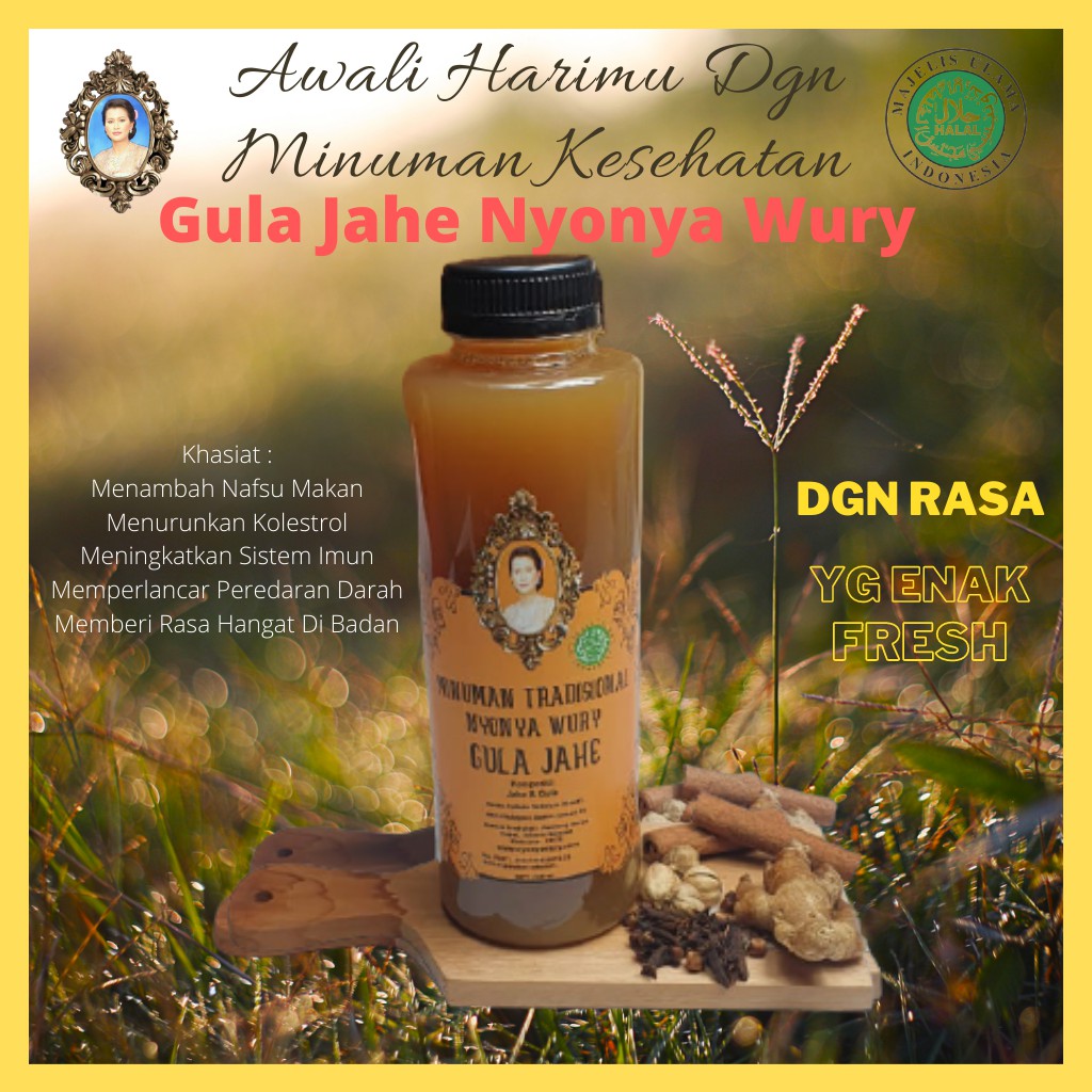 

Gula Jahe/Wedang Jahe/Minuman Wedang Jahe 500 Ml