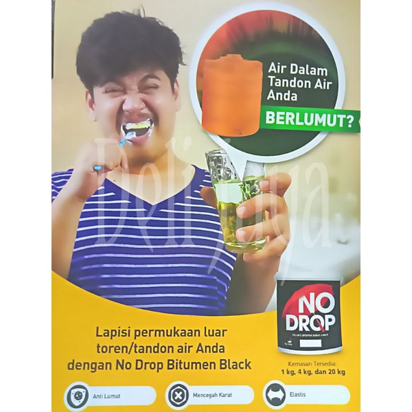 No Drop Bitumen Black plingkut Hitam 1kg