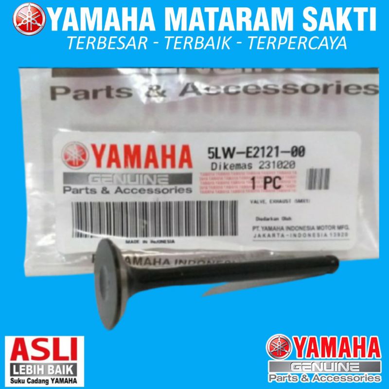 VALVE EXHAUST / KLEP EX NOUVO,ALL MIO KARBURATOR SERIES/ ORIGINAL /5LW-E2121-00