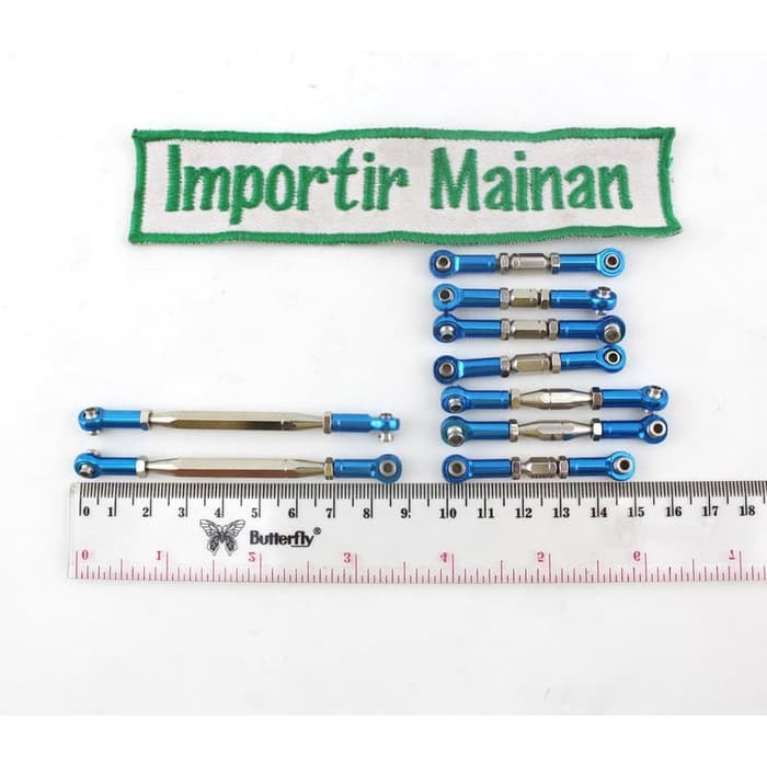 BT338 metal alloy part WL 12428 0018 0019 pull rod metal WL 12428B