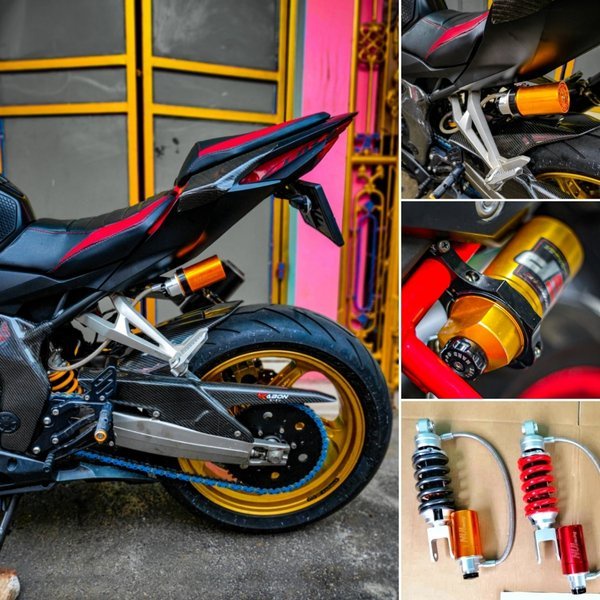Readyy Shok Ninja rr r zx-r ninja s r sok per rcb nui ninja 150 NINJA 2 tak ohlins thailook as shock