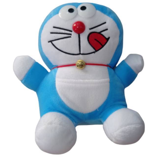 (BISA COD) BONEKA DORAEMON UKURAN SEDANG - SOUVENIR UNIK DAN MURAH CANDI PRAMBANAN JOGJA