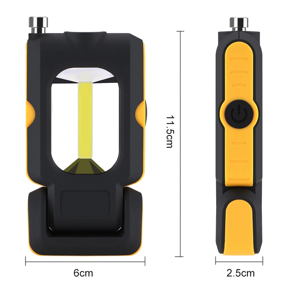 YGRETTE - Coquimbo Senter POWERFULL Camping Lampu LED Portable Magnet COB 2000 Lumens PICKUP TOOLS TELESCOPIC OUTDOOR