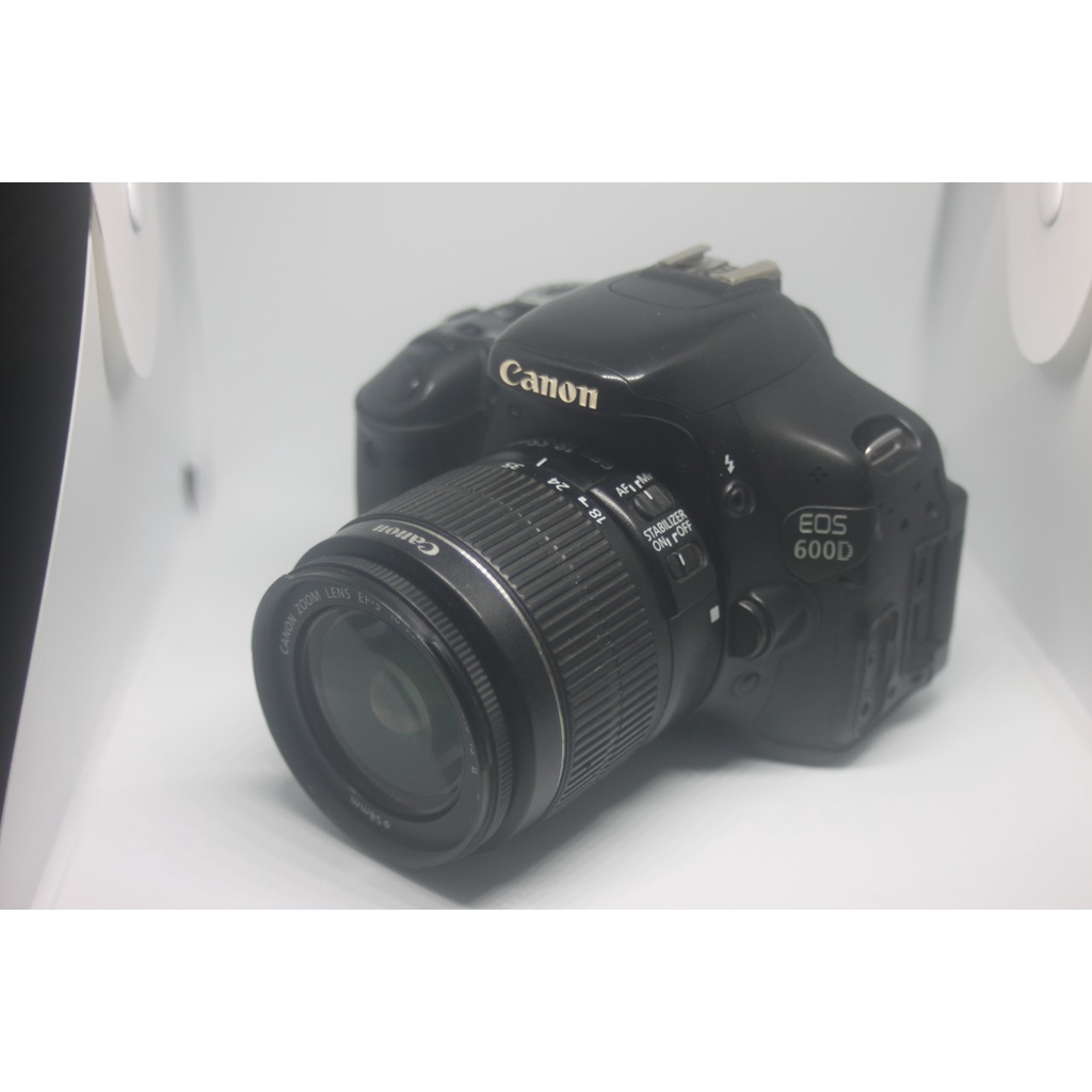 CANON 600D BOX LENSA KIT 18-55MM not 650d 700d 1200d 1100d dslr kamera