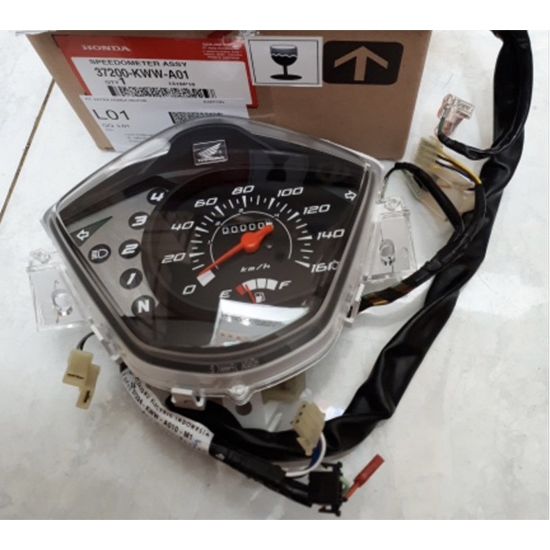 Speedometer Spidometer kilometer km HONDA Revo 110 Absolute ORIGINAL 37200-KWW-A01 Distributor Spare