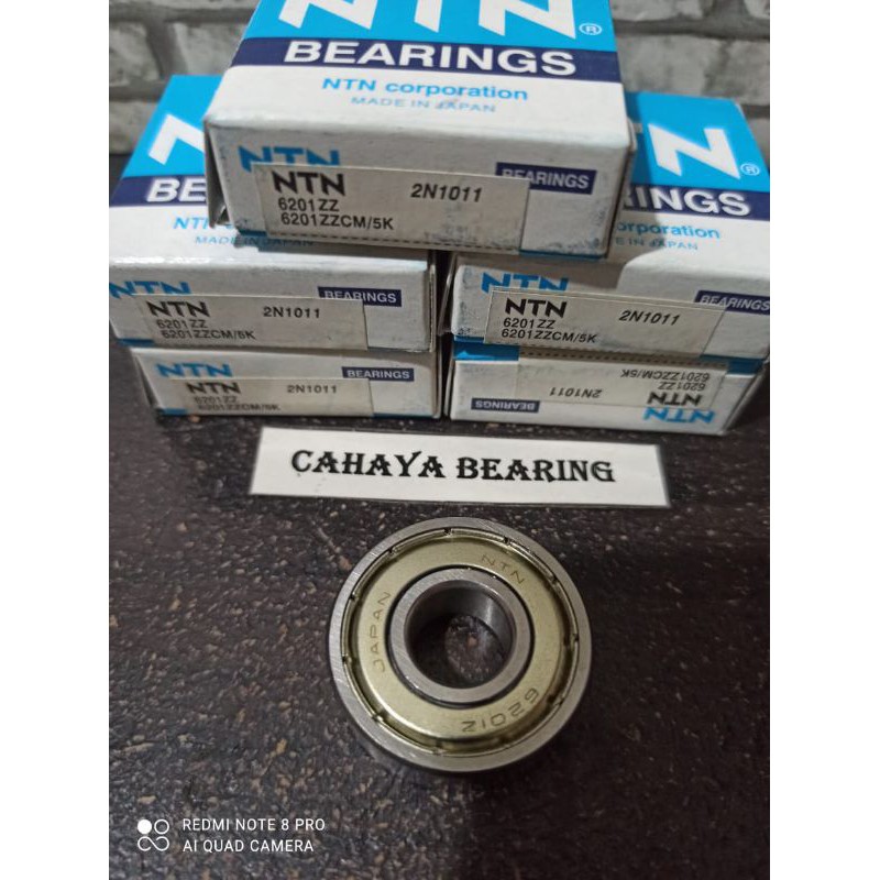 BEARING 6201ZZ NTN