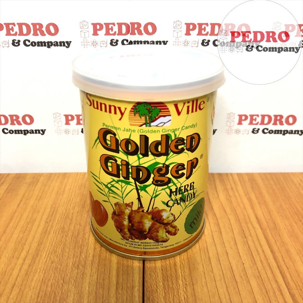 

sunny ville golden ginger permen herb candy 150gram - permen jahe